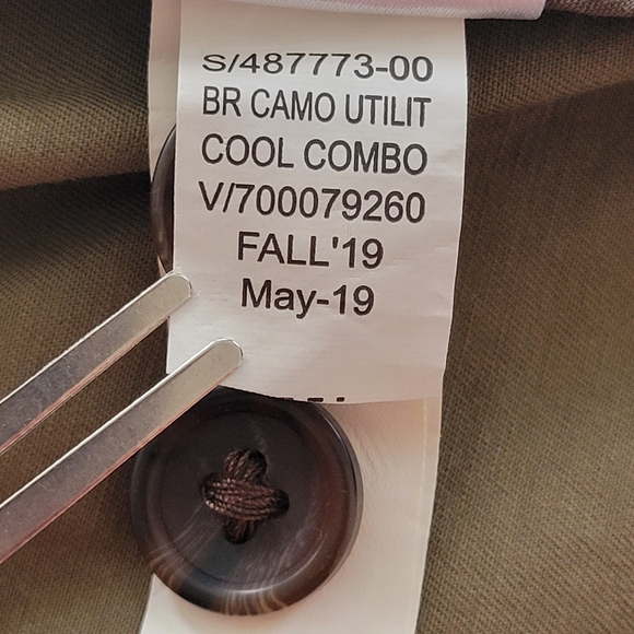 Banana Republic Utility Jacket Womens Size Small Camouflage Button Up Blazer - Picture 13 of 14